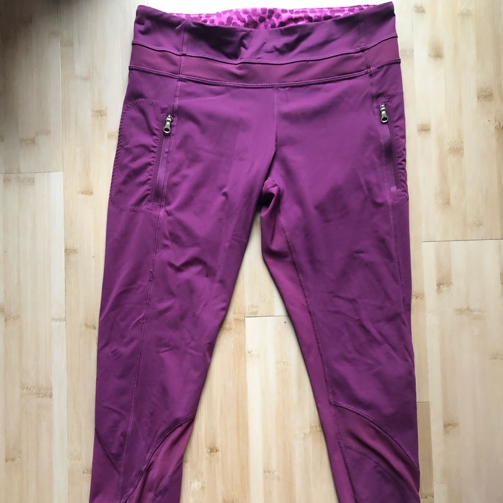 Lululemon Cropped Leggings Size 8